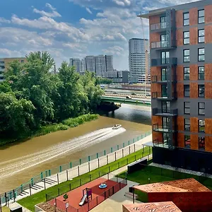 Jesionowe Apartamenty Nad Odra, Stare Miasto, Sauna W Jednym Apartamencie, Klimatyzacja , Garaz Podziemny 0 Zl, Odra River , Old Town, New Building, Air Conditioning, Sauna In One Apt, Underground Garage Free Apartmán